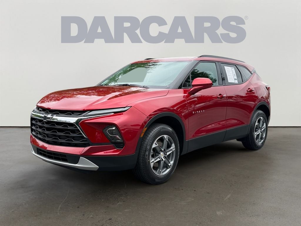 2024 Chevrolet Blazer — rear three-quarter view