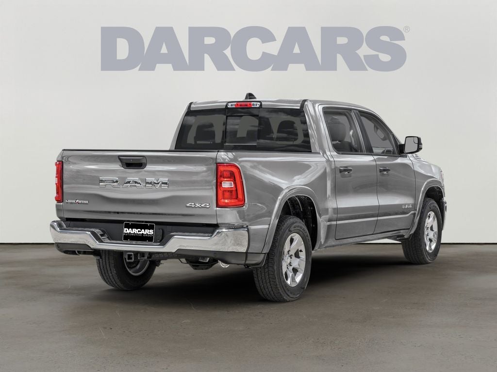 2026 RAM 1500 — rear three-quarter view