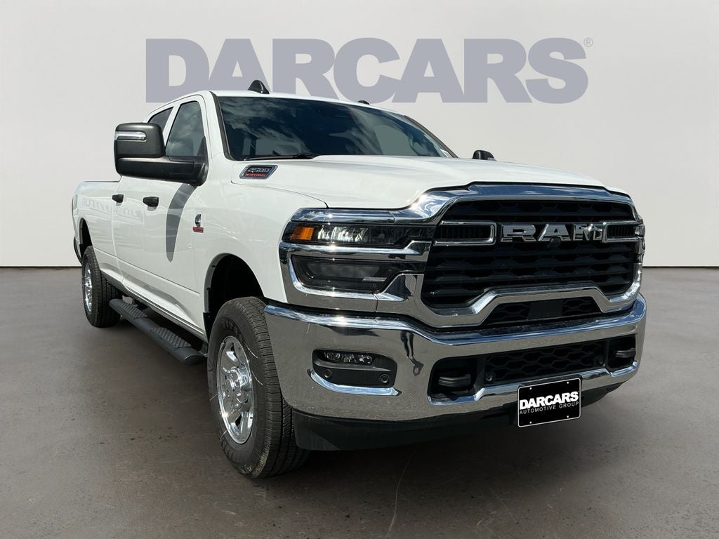 2026 RAM 2500 Tradesman in Bright White Clear-Coat Exterior Paint — front three-quarter view