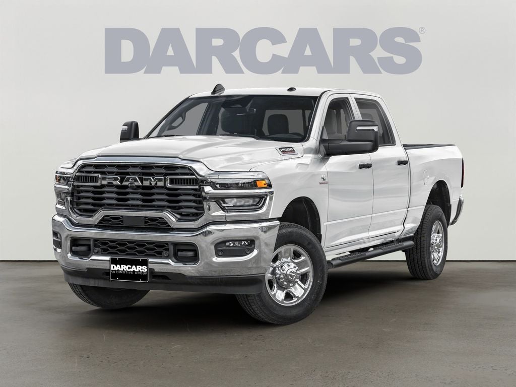 2026 RAM 2500 Tradesman in Bright White Clear-Coat Exterior Paint — front three-quarter view